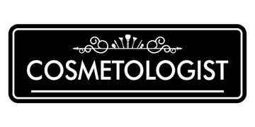 Signs ByLITA Cosmetologist Medical Office Decor Wall or Door Sign